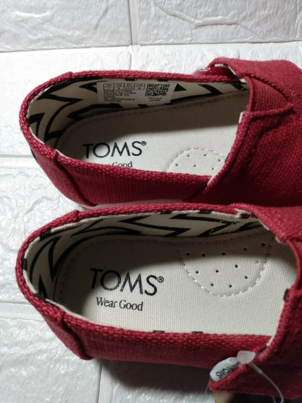 Toms red heritage
